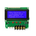 Board with LCD